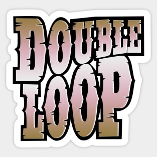 Geauga Lake Double Loop Roller Coaster Sticker